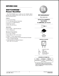 Click here to download NRVBB1060 Datasheet