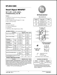 Click here to download NTJD4158C Datasheet