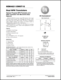 Click here to download NSM46211DW6T1G Datasheet