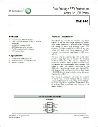 Click here to download CM1240-F4SE Datasheet