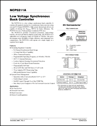 Click here to download NCP5211AD Datasheet