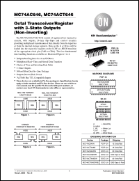 Click here to download MC74AC646_06 Datasheet