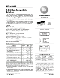 Click here to download MC14598B Datasheet