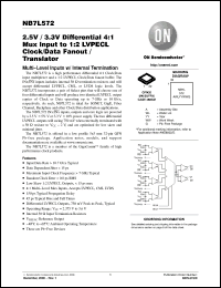 Click here to download NB7L572MNR4G Datasheet