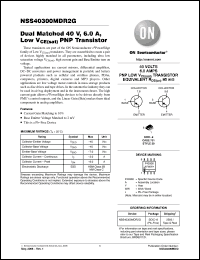 Click here to download NSS40300MDR2G Datasheet