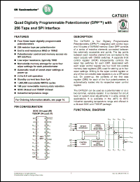 Click here to download CAT5251WI-50 Datasheet