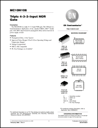 Click here to download MC10H106M Datasheet