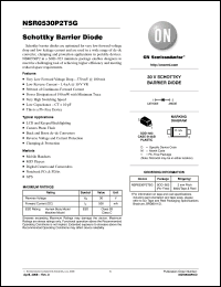 Click here to download NSR0530P2T5G Datasheet