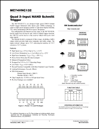 Click here to download M74VHC132DTR2G Datasheet