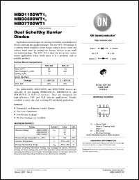 Click here to download MBD110DWT1_07 Datasheet