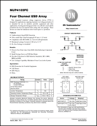 Click here to download NUP4103FC Datasheet