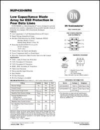 Click here to download NUP4304MR6 Datasheet