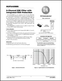 Click here to download NUF6400MNTBG Datasheet