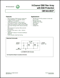 Click here to download CM1443-08CP Datasheet