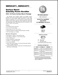 Click here to download MBR0540T1_0511 Datasheet