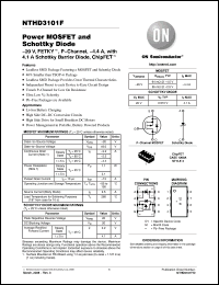 Click here to download NTHD3101F Datasheet