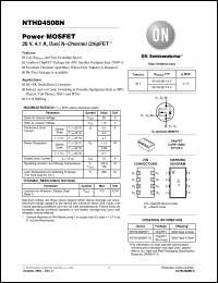 Click here to download NTHD4508N Datasheet