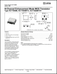 Click here to download HCT7000MTX Datasheet