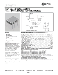 Click here to download HDC135 Datasheet