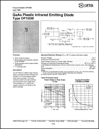 Click here to download OP165W Datasheet