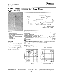 Click here to download OP166W Datasheet