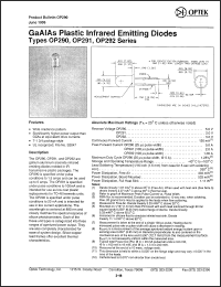 Click here to download OP291B Datasheet