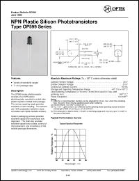Click here to download OP599A Datasheet
