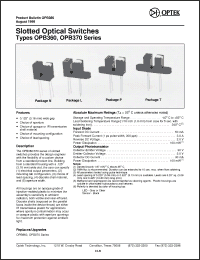 Click here to download OPB375N15 Datasheet