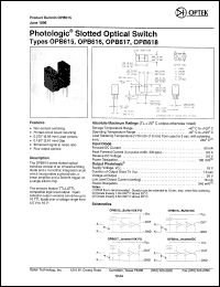 Click here to download OPB615 Datasheet