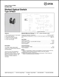 Click here to download OPB621 Datasheet