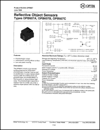 Click here to download OPB607 Datasheet