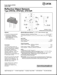 Click here to download OPB702D Datasheet