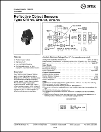 Click here to download OPB703 Datasheet
