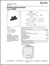 Click here to download OPB806 Datasheet
