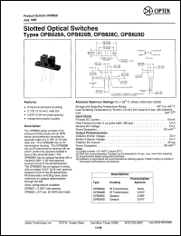 Click here to download OPB828D Datasheet