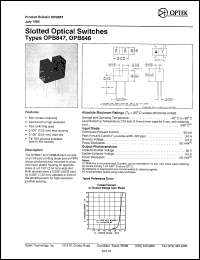 Click here to download OPB847 Datasheet