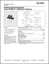 Click here to download OPB853A1 Datasheet