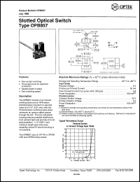 Click here to download OPB857 Datasheet
