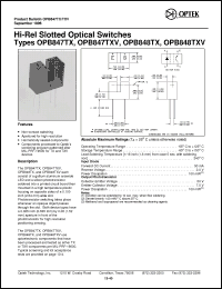 Click here to download OPB848TX Datasheet