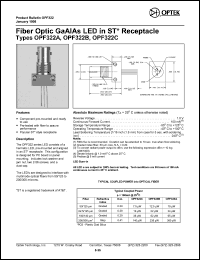 Click here to download OPF322C Datasheet
