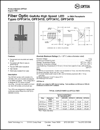 Click here to download OPF341D Datasheet