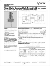 Click here to download OPF342A Datasheet