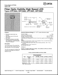 Click here to download OPF390A Datasheet