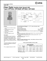 Click here to download OPF392B Datasheet