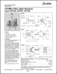 Click here to download OPF561 Datasheet