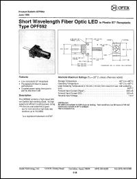 Click here to download OPF692 Datasheet