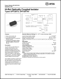 Click here to download OPI120TXV Datasheet