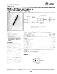Click here to download OPI150TXV Datasheet