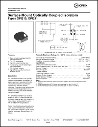 Click here to download OPI210 Datasheet