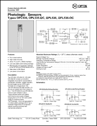 Click here to download OPL536-OC Datasheet